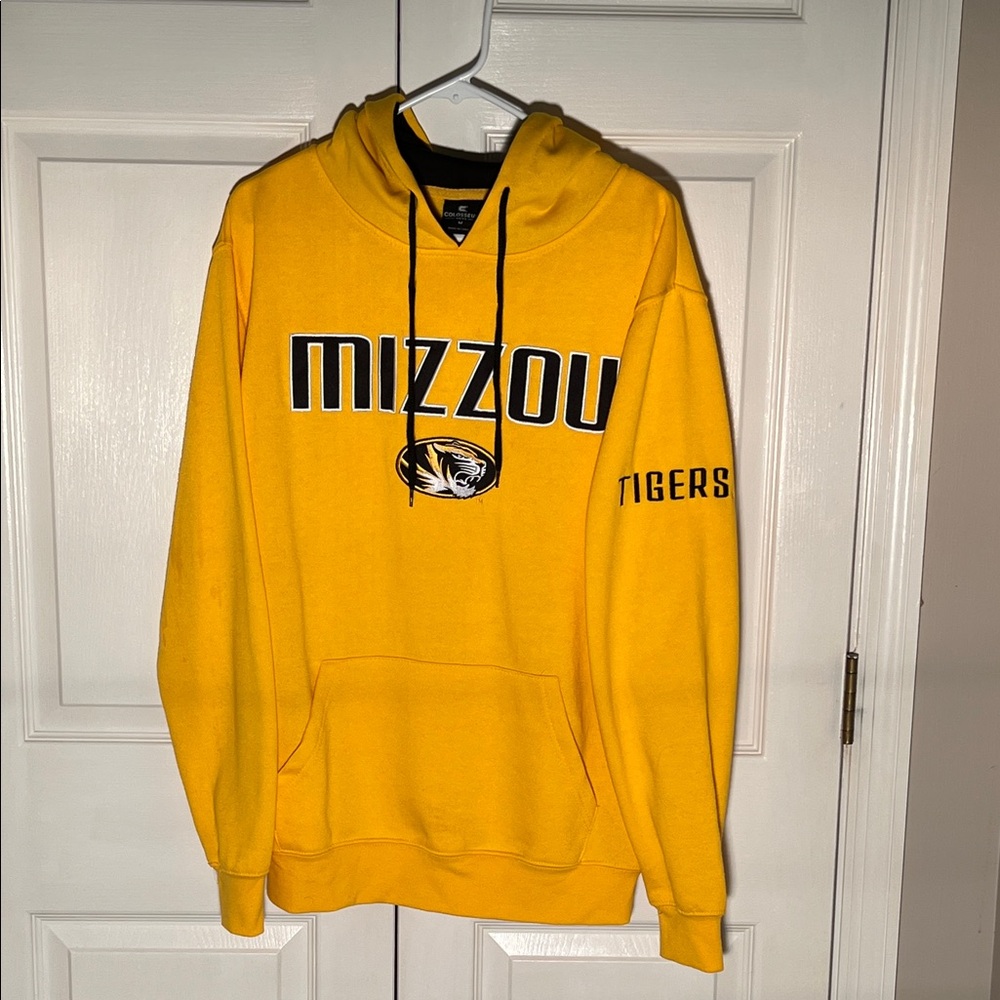 Mizzou Tigers Yellow Hoodie
